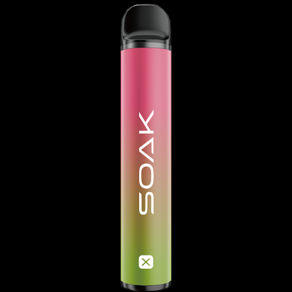 Электронка Soak X Raspberry Soda Малиновая Газировка 2200 затяжек в Самаре