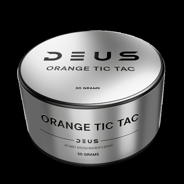Табак Deus Orange Tic Tac Апельсиновое Драже 30 грамм в Самаре